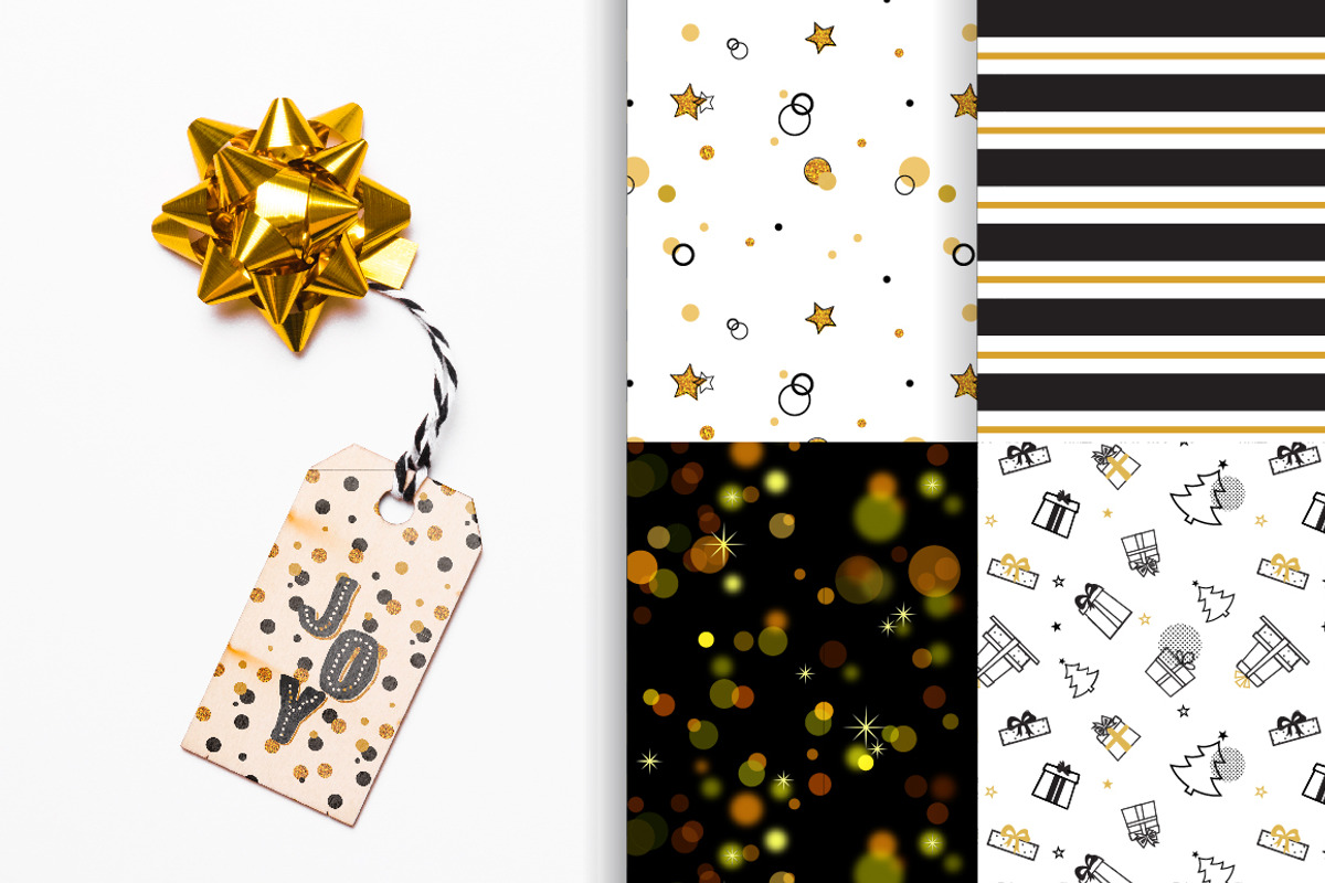 New Year Celebration patterns, a Graphic by jenny lipets (Photo 7 of 7)