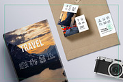Travel Line Icon Set, an Outline Icon by iStar Design (Thumbnail 7 of 8)