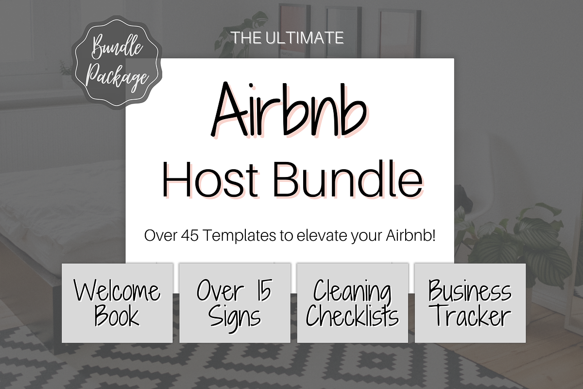 The Ultimate Airbnb Host BUNDLE!, a Poster Template by Templatables (Photo 11 of 11)