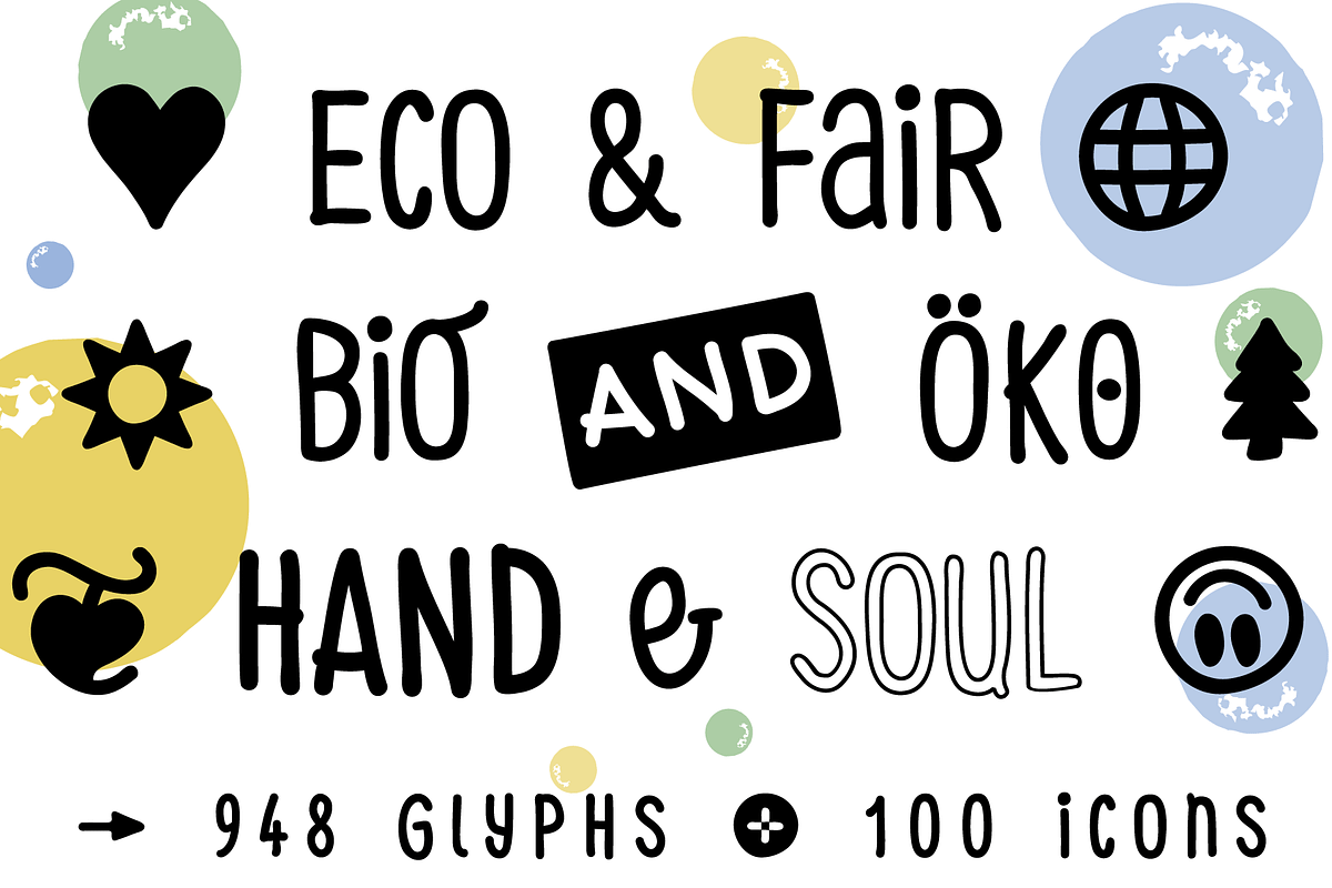 FONT | Eco Hand Kid, a Sans Serif Font by Typo Graphic Design (Photo 1 of 6)