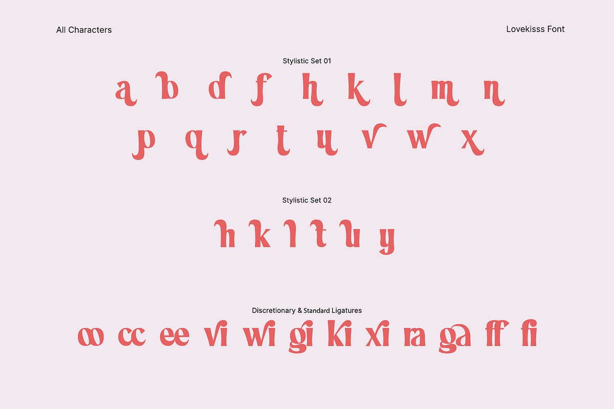 Lovekiss, a Serif Font by yumnatype (Photo 10 of 10)