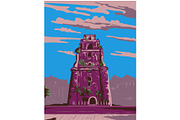 Sinking Bell Tower Laoag City WPA, an Illustration by patrimonio (Thumbnail 1 of 3)