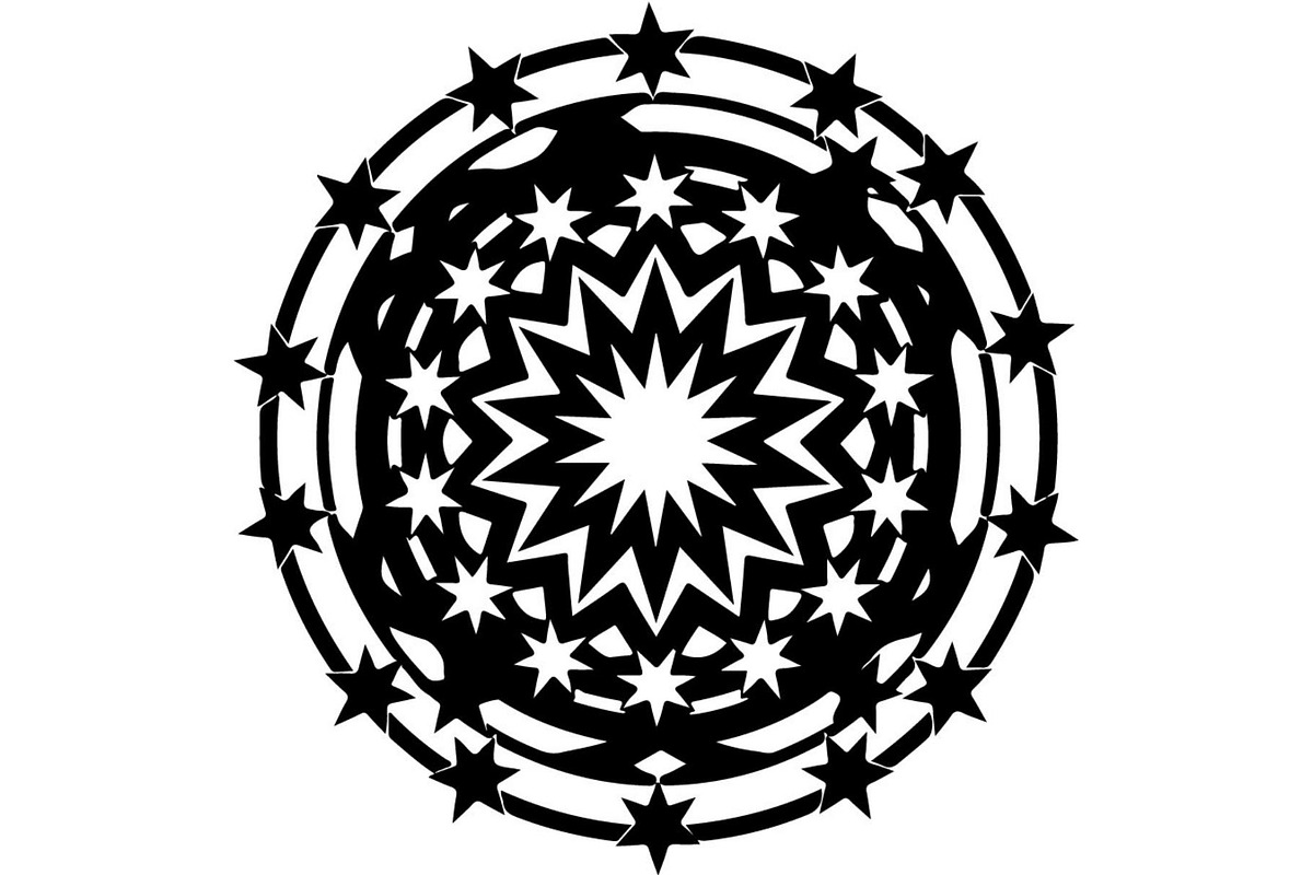 Abstract Geometric Mandala, an Object Graphic by Creativeshirt (Photo 9 of 17)