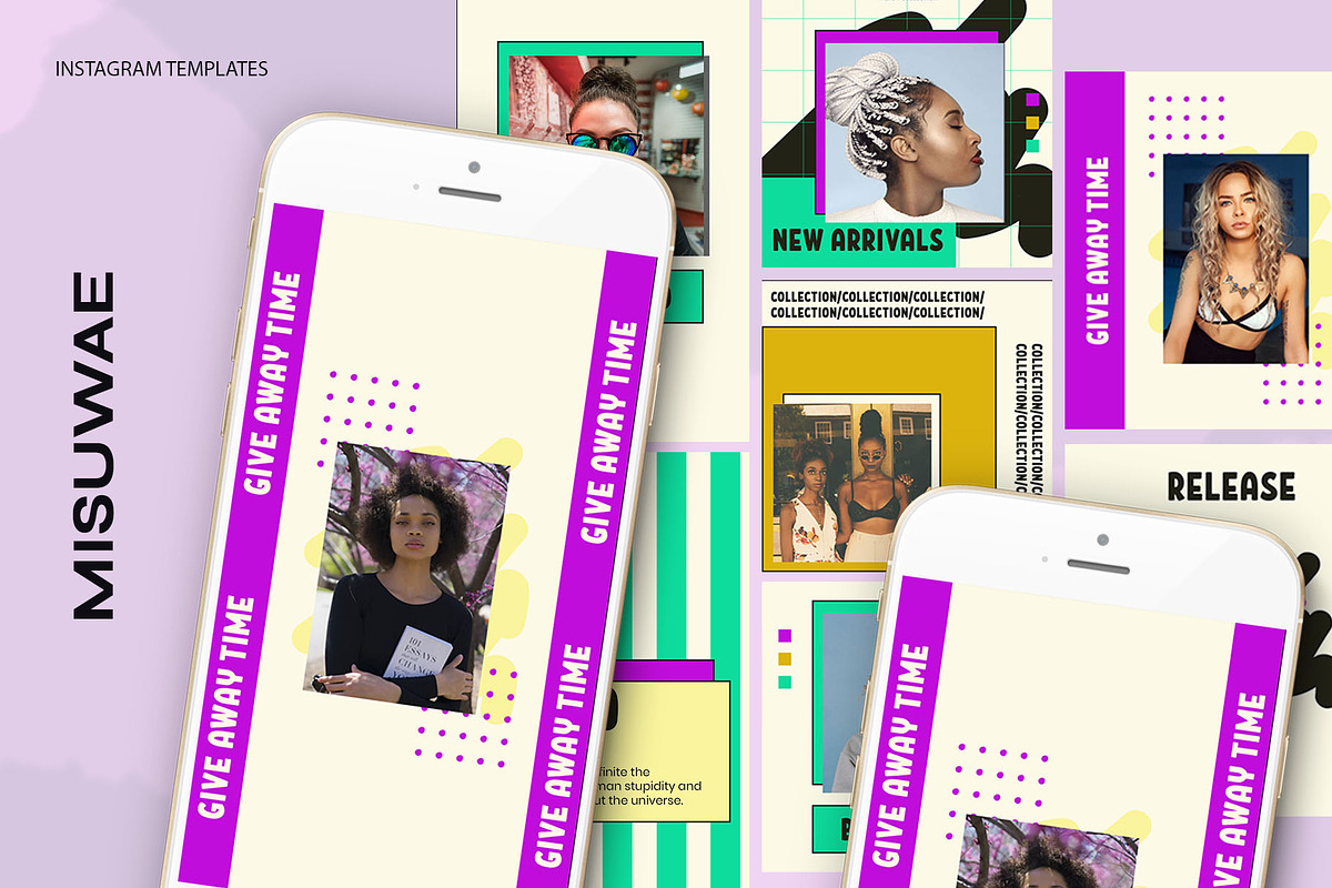Bundle Minimalist IG | Canva & PSD, a Social Media Template by Azruca