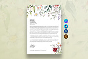 Letterhead Template, a Stationery Template by DesignDevisers (Thumbnail 1 of 10)