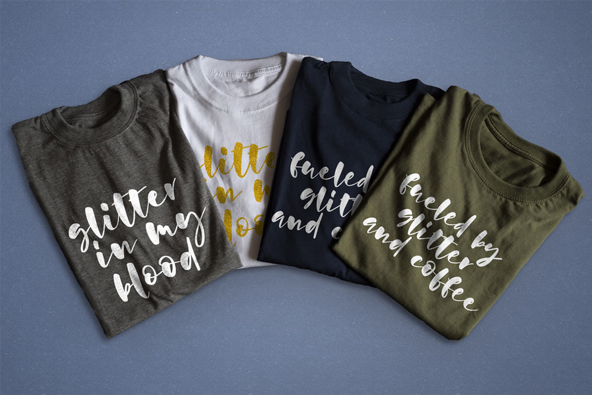 Hallsey - lowercase script font preview 4