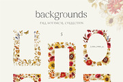 Warm Autumn - watercolor collection, a Seasonal Illustration by AleksaArt (Thumbnail 16 of 17)