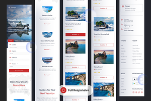 Travel Agency Landing Page