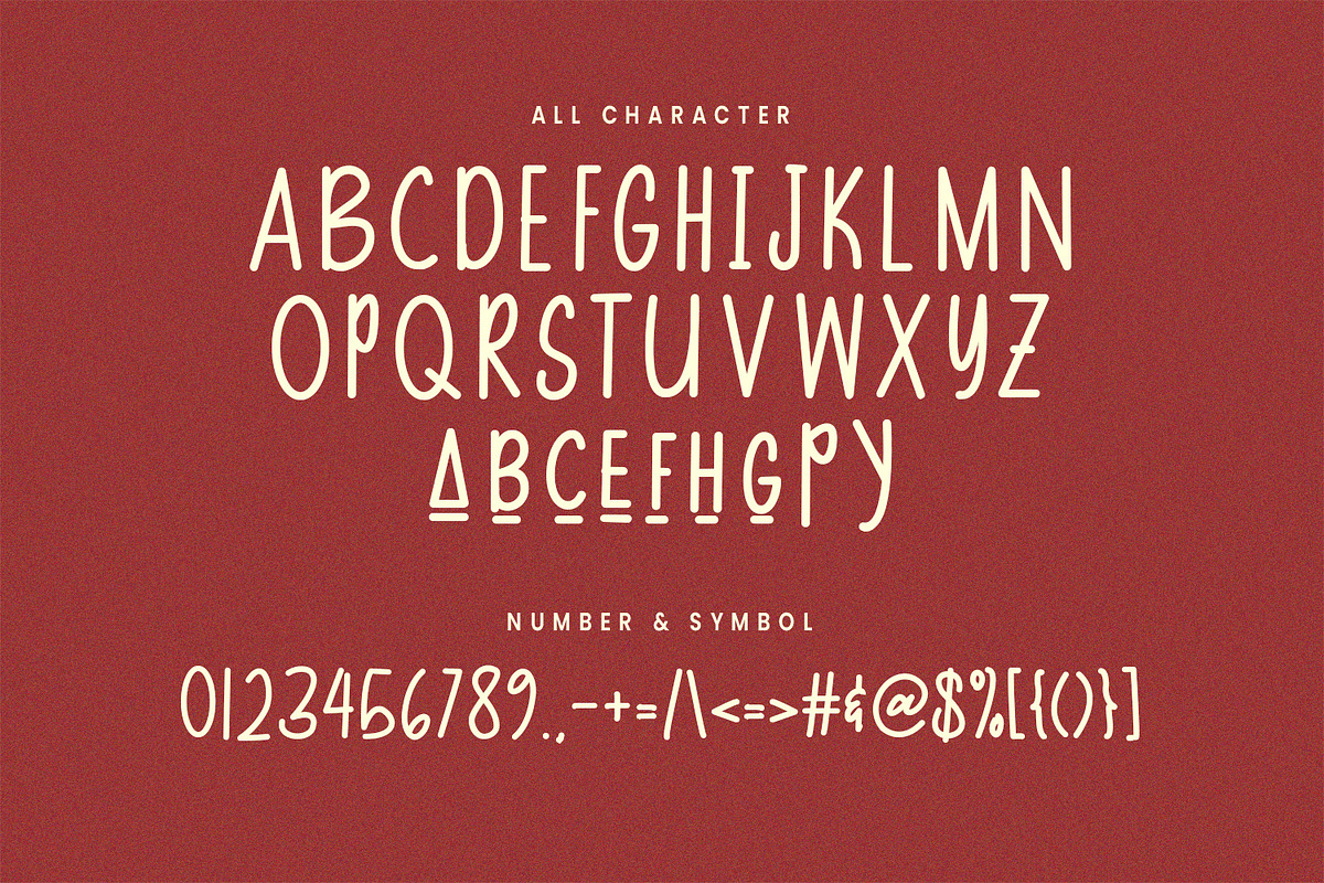 Well Played Handmade Display Font, a Sans Serif Font by Maulana Creative (Photo 7 of 7)