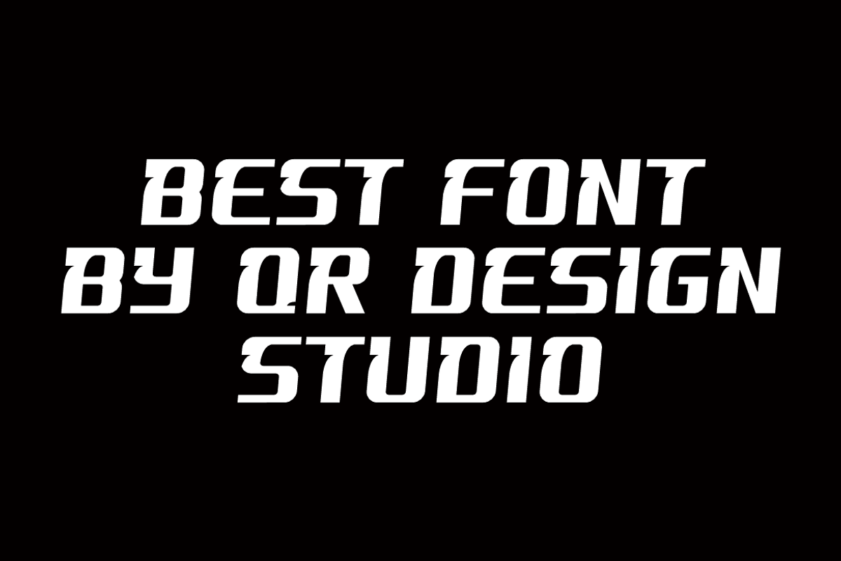 Semroad - Speed Car Font, a Sans Serif Font by QR Design Studio (Photo 3 of 6)