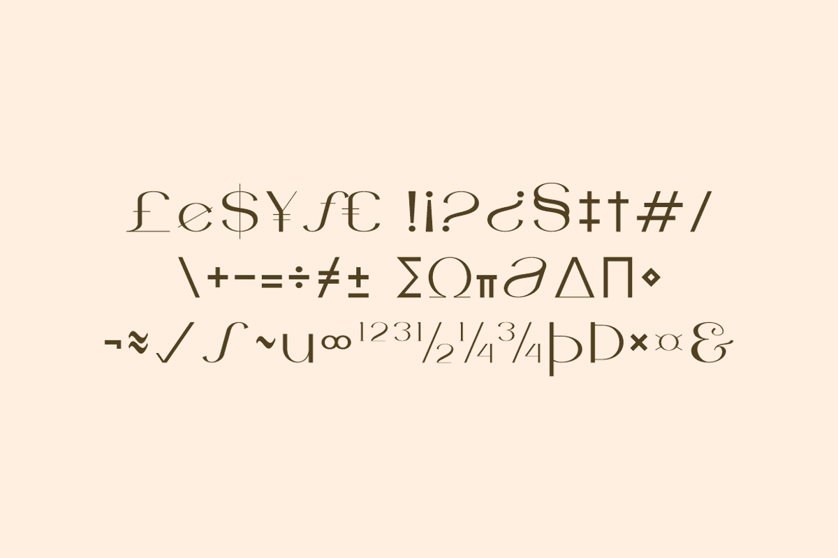 Rolcak - Fashion Brand Font, a Sans Serif Font by QR Design Studio (Photo 13 of 16)