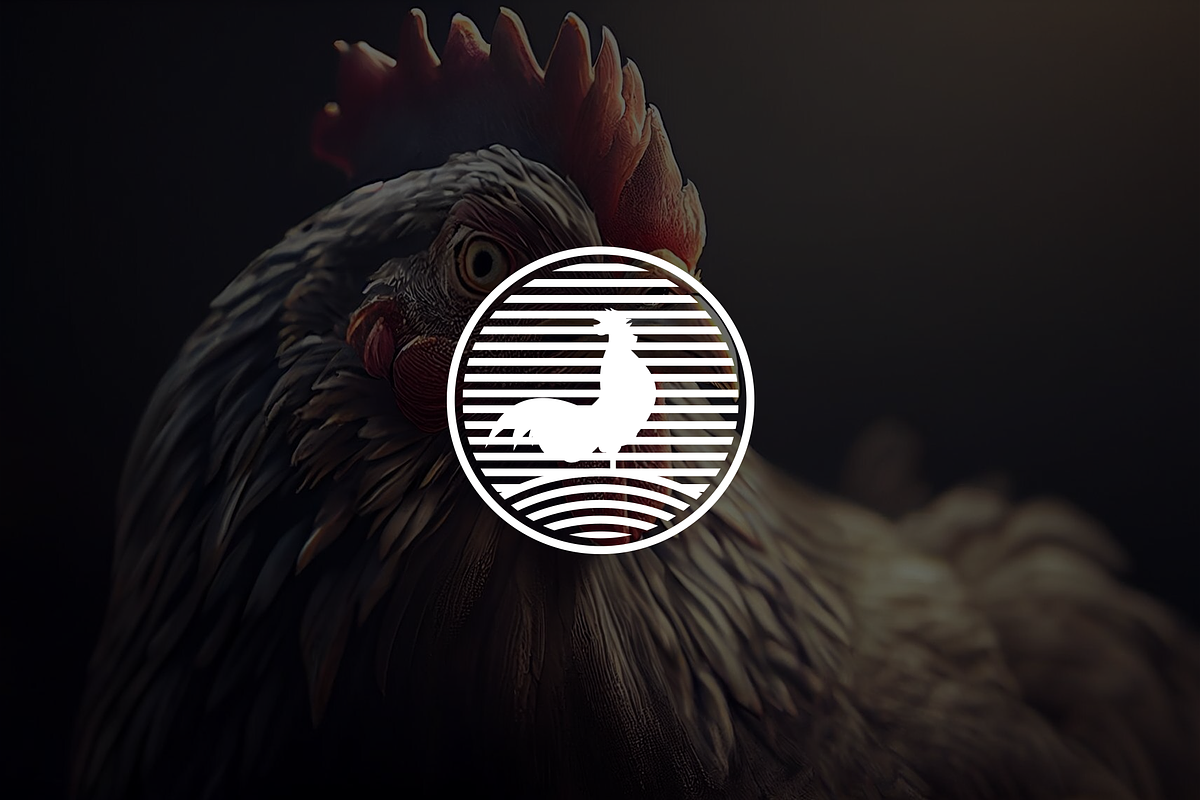 Minimalist Modern Rooster Logo, a Branding & Logo Template by Luxury Logos (Photo 2 of 4)