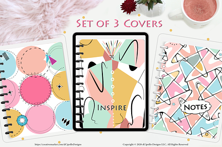 Inspire Digital Planner Covers