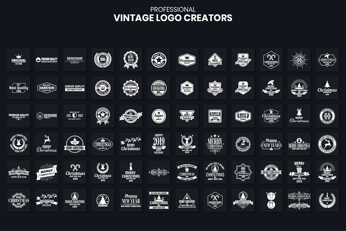 1046 Vintage Logo Creators, a Branding & Logo Template by Toonsteb (Photo 15 of 22)