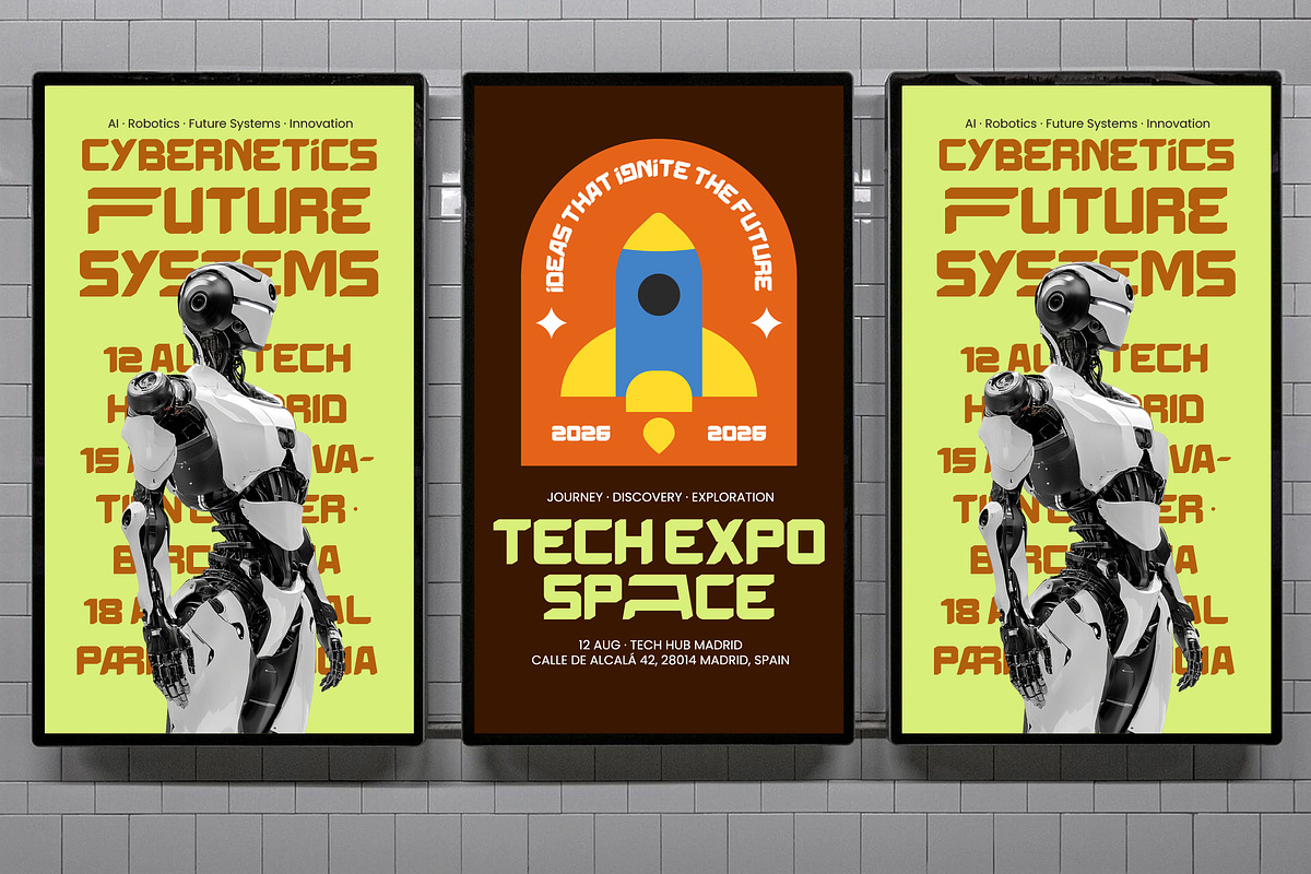 Energy Space Futuristic Display Sans, a Sans Serif Font by timelesstype.co (Photo 15 of 20)