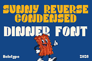 Sunny Dinner – Vintage Food Typeface, a Sans Serif Font by Helotype (Thumbnail 9 of 15)