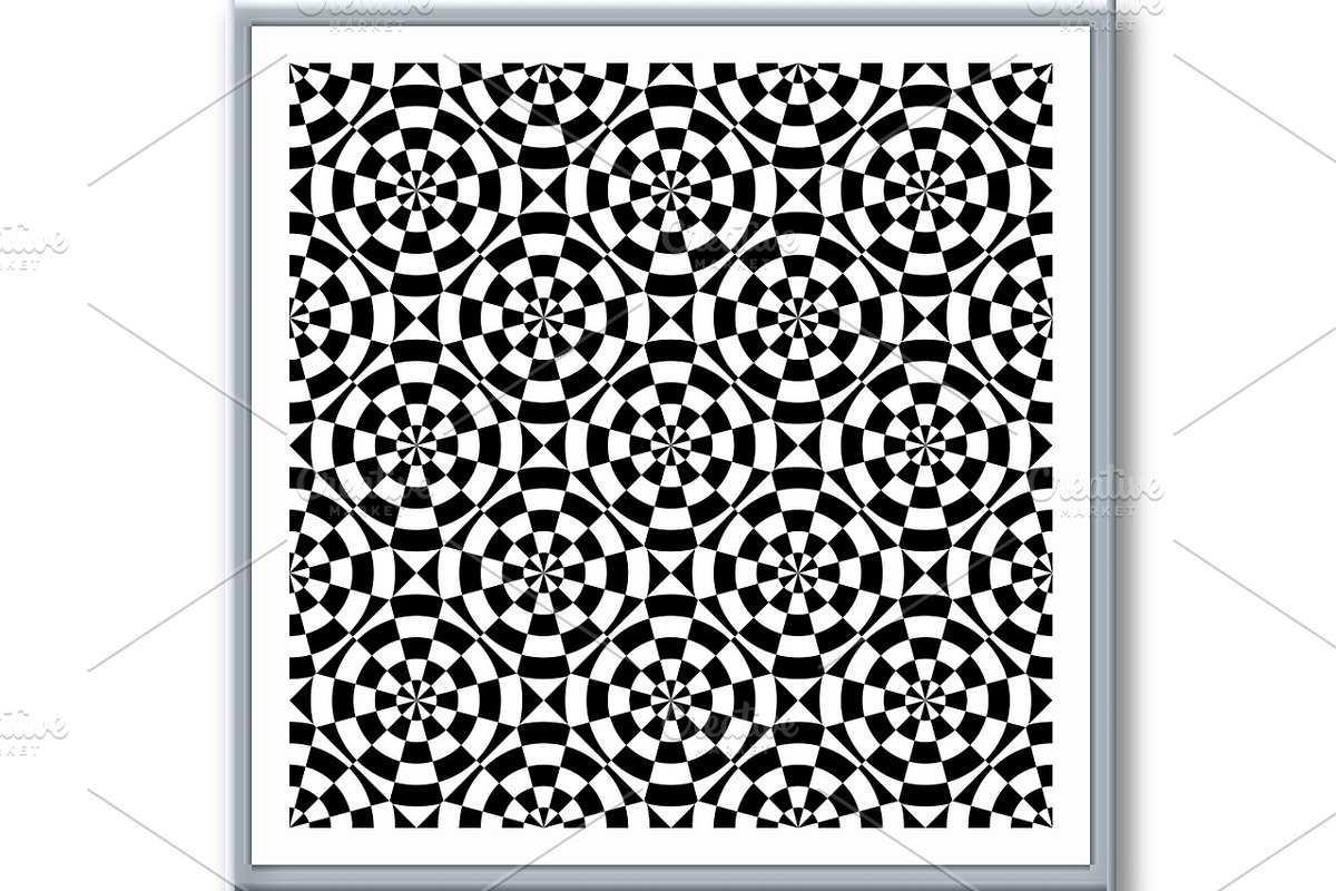 Geometric seamless pattern, a Pattern Graphic by RODINA (Photo 3 of 3)