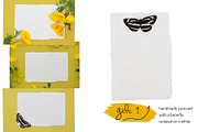 Yellow floral flatlay set, an Object Graphic by Pullia (Thumbnail 7 of 9)