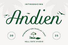 Andien Script Font