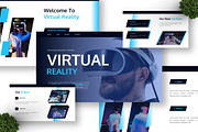 Virtual Reality - Technology PPT, a Presentation Template by Deepslide Studio (Thumbnail 6 of 6)