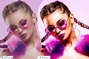 Paintign Cartoon Photoshop Action