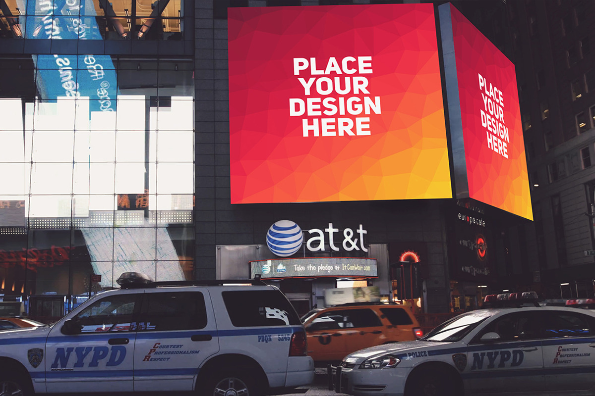12 PSD Billboard Mock-up, a Mockup by Laura (Photo 3 of 13)