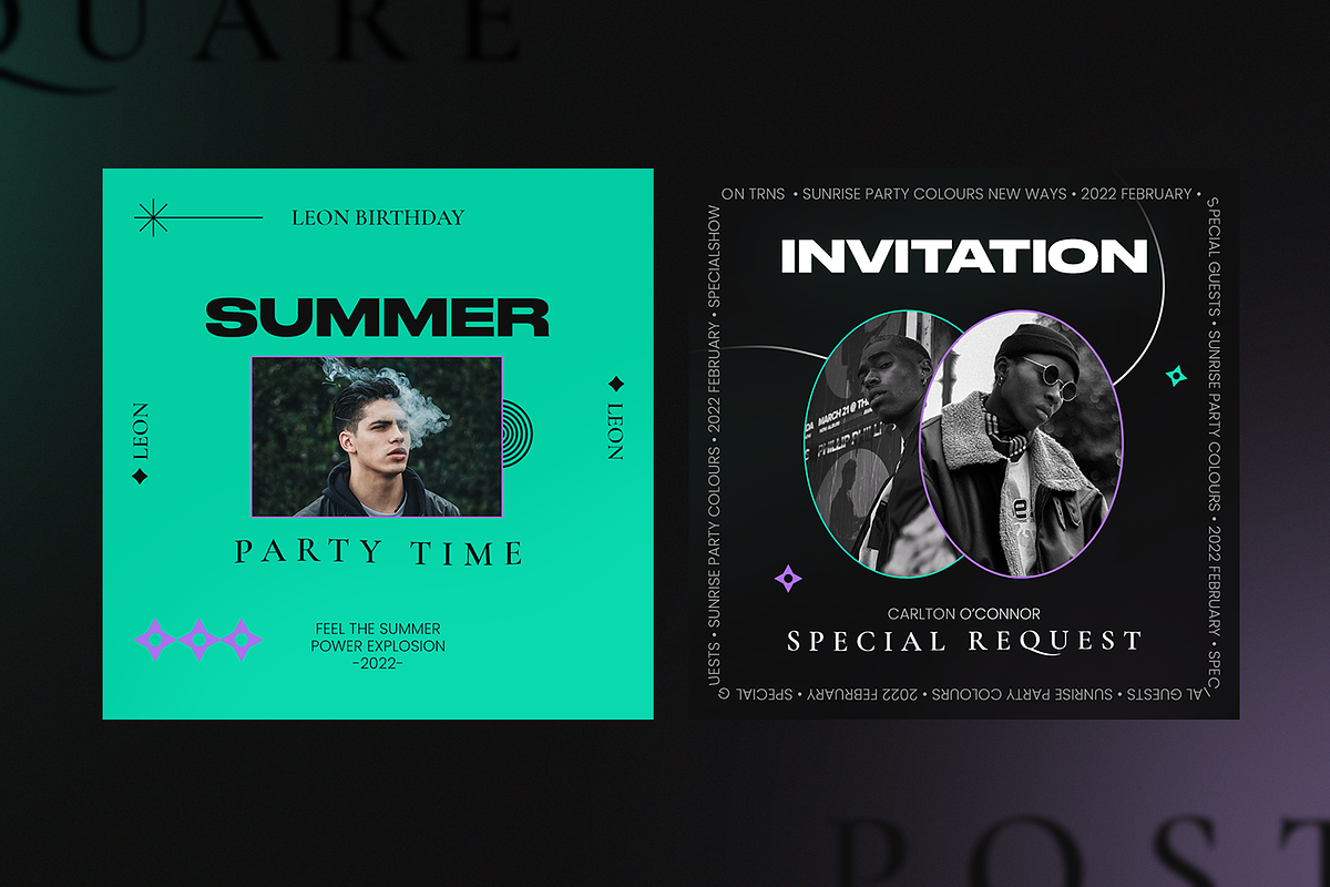 AESTHETIC - Instagram Templates, a Social Media Template by FLYERHIVE (Photo 6 of 7)