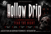Hollow Drip, a Serif Font by Wow Magic (Thumbnail 4 of 9)