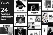 Fashion Instagram Post Templates Kit, a Social Media Template by GenesisCreativeCo (Thumbnail 1 of 5)
