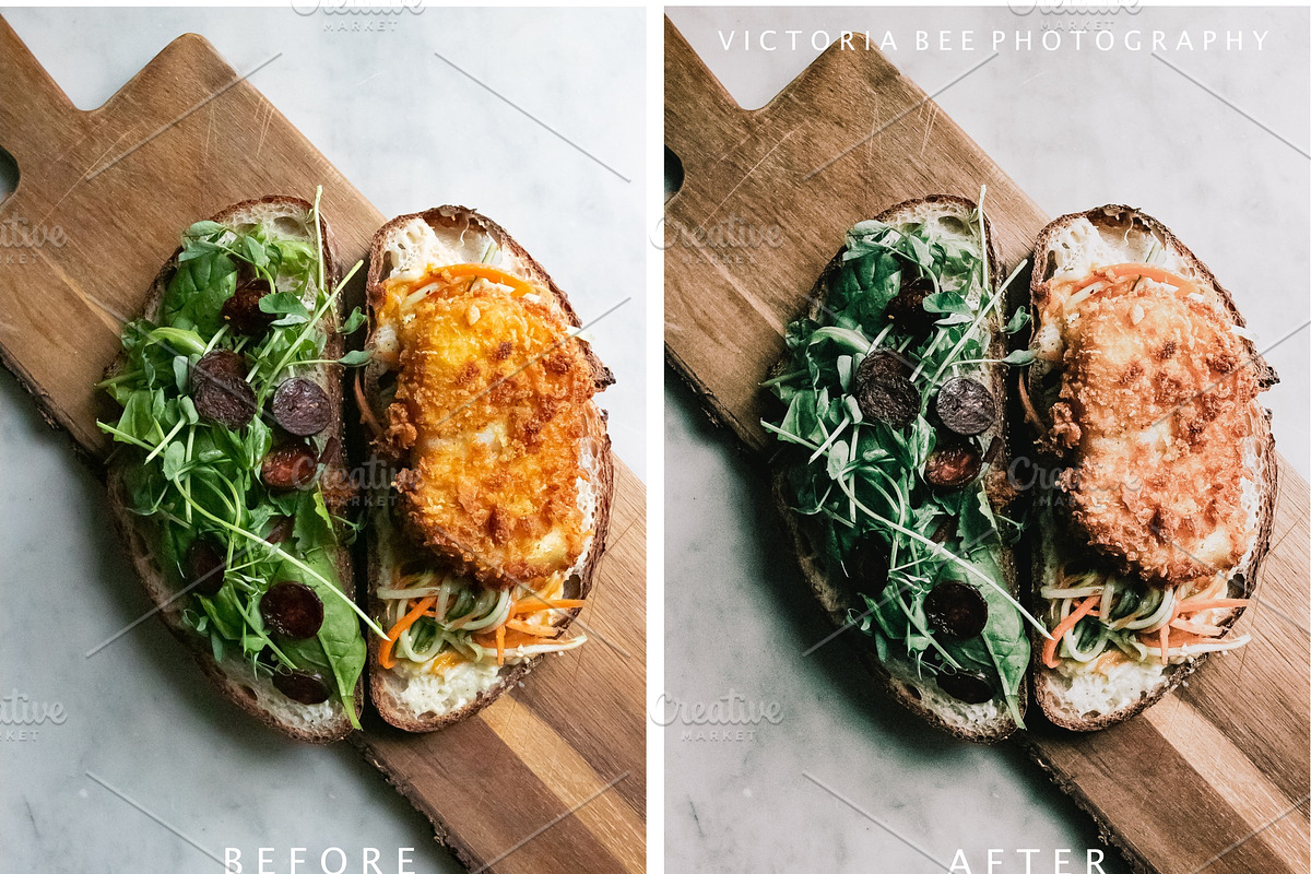 DARK FOOD LIGHTROOM PRESETS, a Preset Add-On by Victoria Bee Presets (Photo 13 of 17)