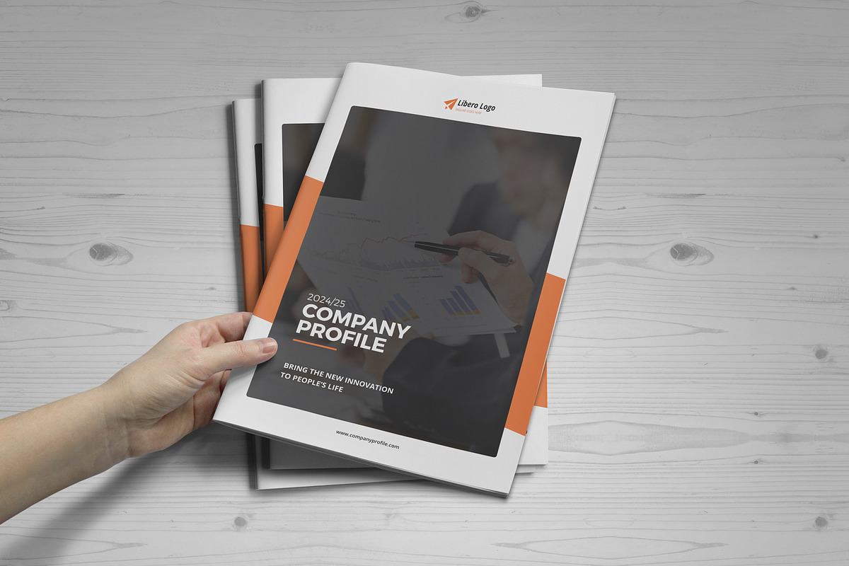 Company Profile Brochure, a Brochure Template by Miyaji75 (Photo 16 of 19)
