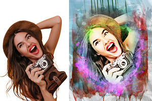 Photoshop Photo Effect Template