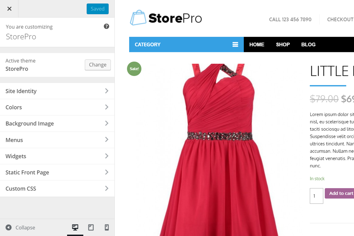 StorePro WordPress Theme, a WordPress Template by Theme Junkie (Photo 3 of 4)