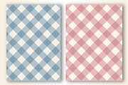 Set of seamless gingham patterns, a Pattern Graphic by Olga Proz (Thumbnail 2 of 4)