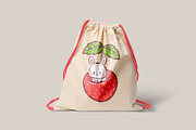 Kawaii Bunny Strawberry Dessert, an Animal Illustration by Blumensdiary (Thumbnail 4 of 6)