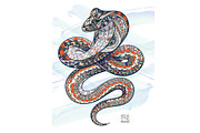 Ethnic Collection: Snake, an Animal Illustration by ArtoJoy (Thumbnail 4 of 5)