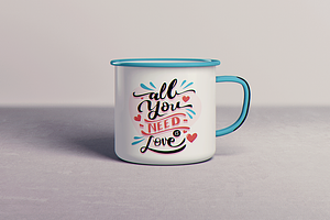 Enamel Mug / Tin Cup MockUp