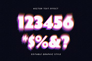 Dissolving Text Effect Neon Blurred, a Templates & Theme by studiogstock (Thumbnail 2 of 3)