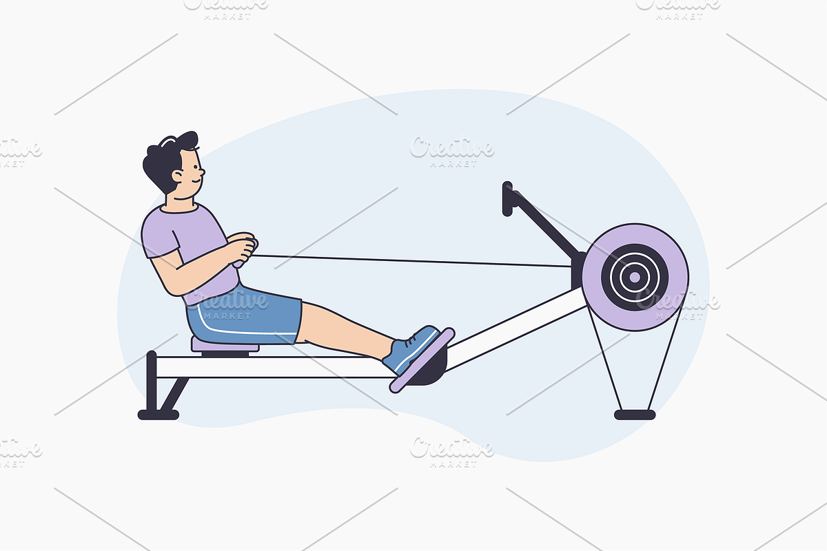 Cardio Workout Illustration, an Object Graphic by Jump Studio (Photo 7 of 12)