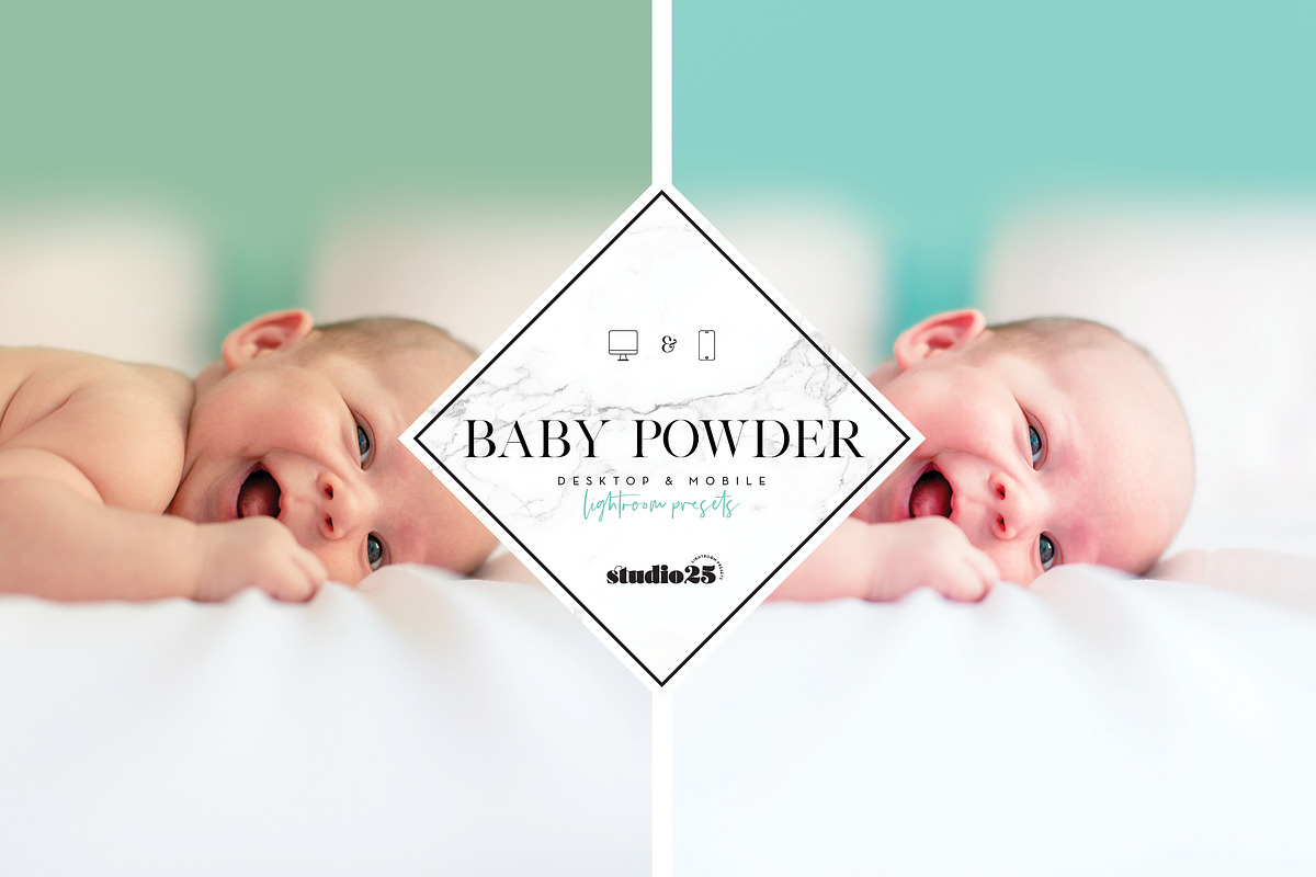 Baby and newborn lightroom preset preview 4