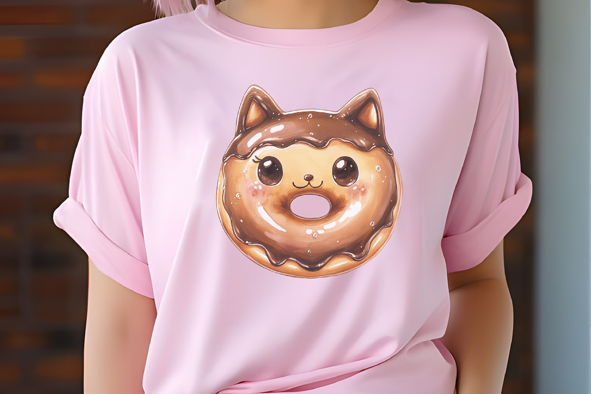Donut Watercolor Cliparts, an Illustration by RobertsArt (Photo 2 of 7)