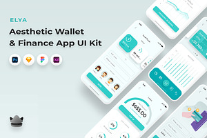 Elya - Wallet & Finance App UI Kit