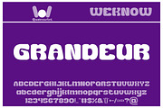 Impressive font, a Font by weknow (Thumbnail 3 of 5)