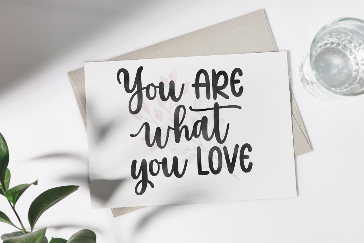 Best Younglady, a Script Font by Rastype (Photo 7 of 9)