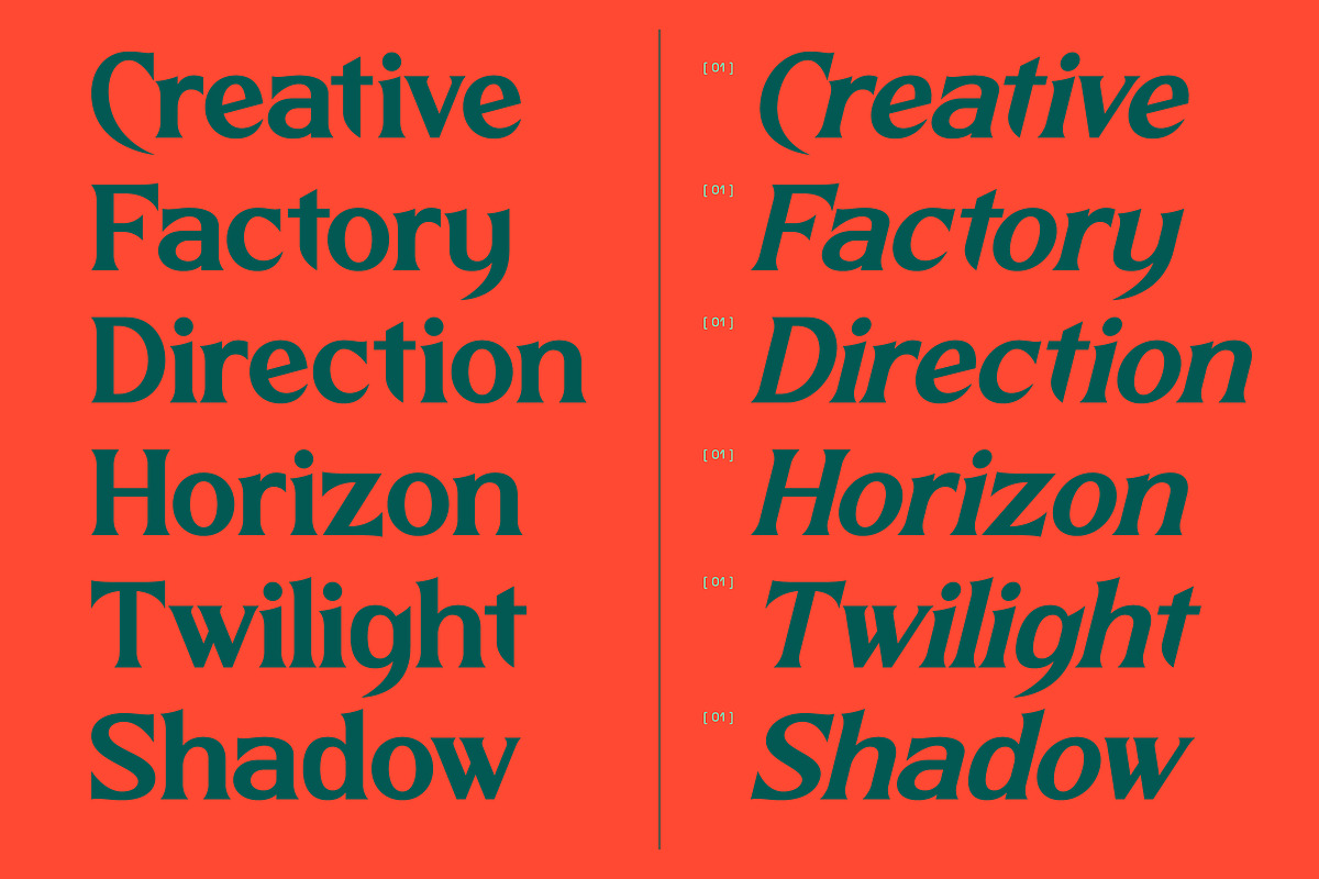 Nighttmer Horizon Bold Gothic, a Blackletter Font by AmorfaType (Photo 6 of 10)