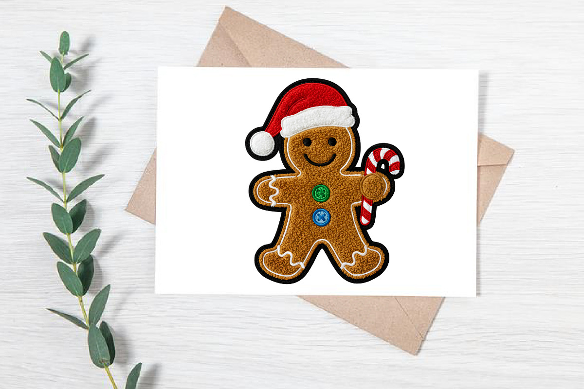 Christmas Gingerbread Man Png, an Illustration by Canvas Craft (Photo 5 of 6)