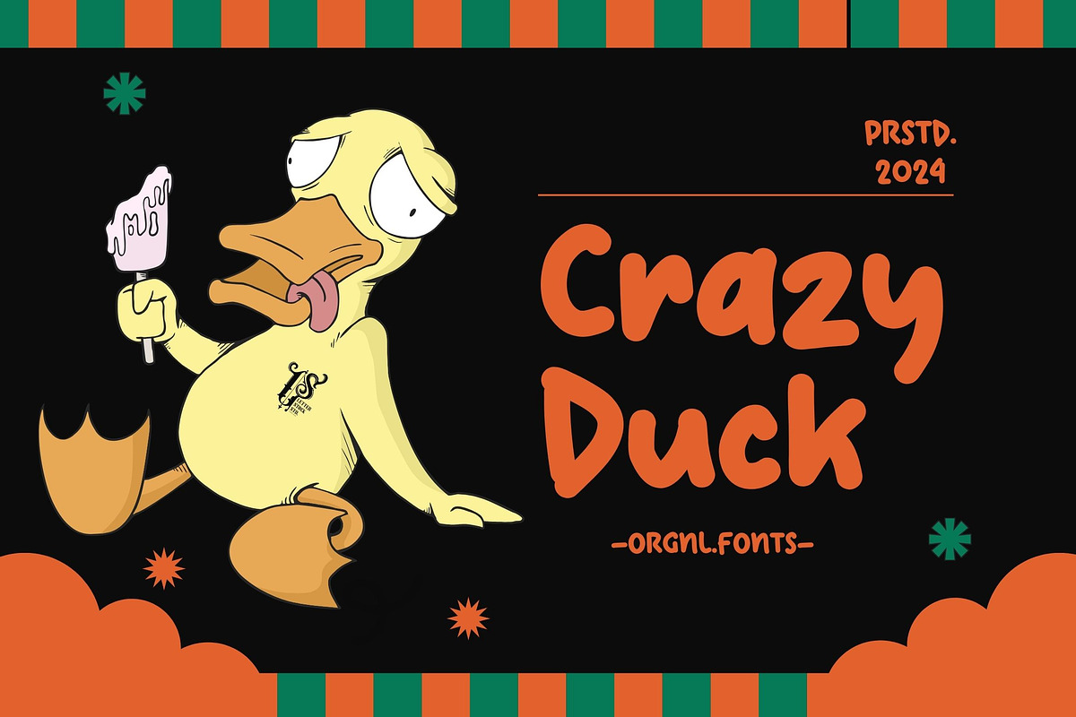 Crazy Duck, a Handwritten Font by LetterStock (Photo 1 of 6)