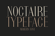 Noctaire - Modern Serif, a Serif Font by Sronstudio (Thumbnail 1 of 18)