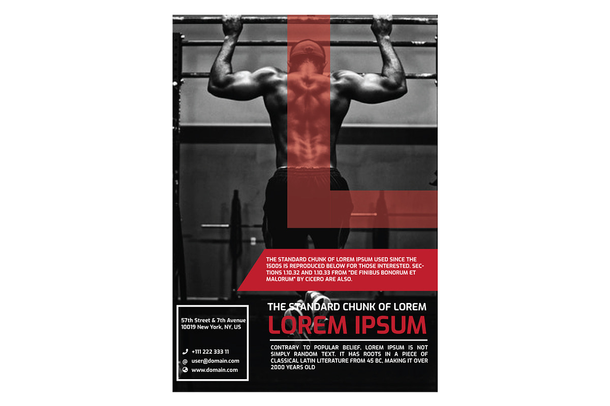 Crossfit Gym Schedule Flyer, a Flyer Template by PenciGraphics (Photo 2 of 2)