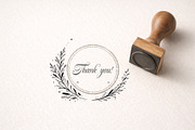 19 Botanical Ink Wreaths & Leaves, an Object Graphic by Christine Krahl (Thumbnail 8 of 8)